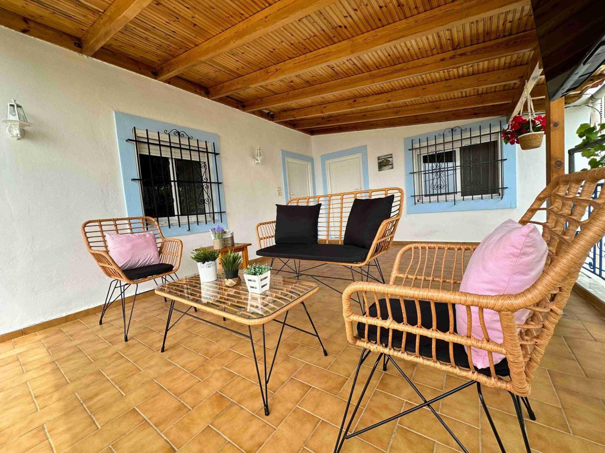 Вилла Kalderimi View House Дхерми Экстерьер фото