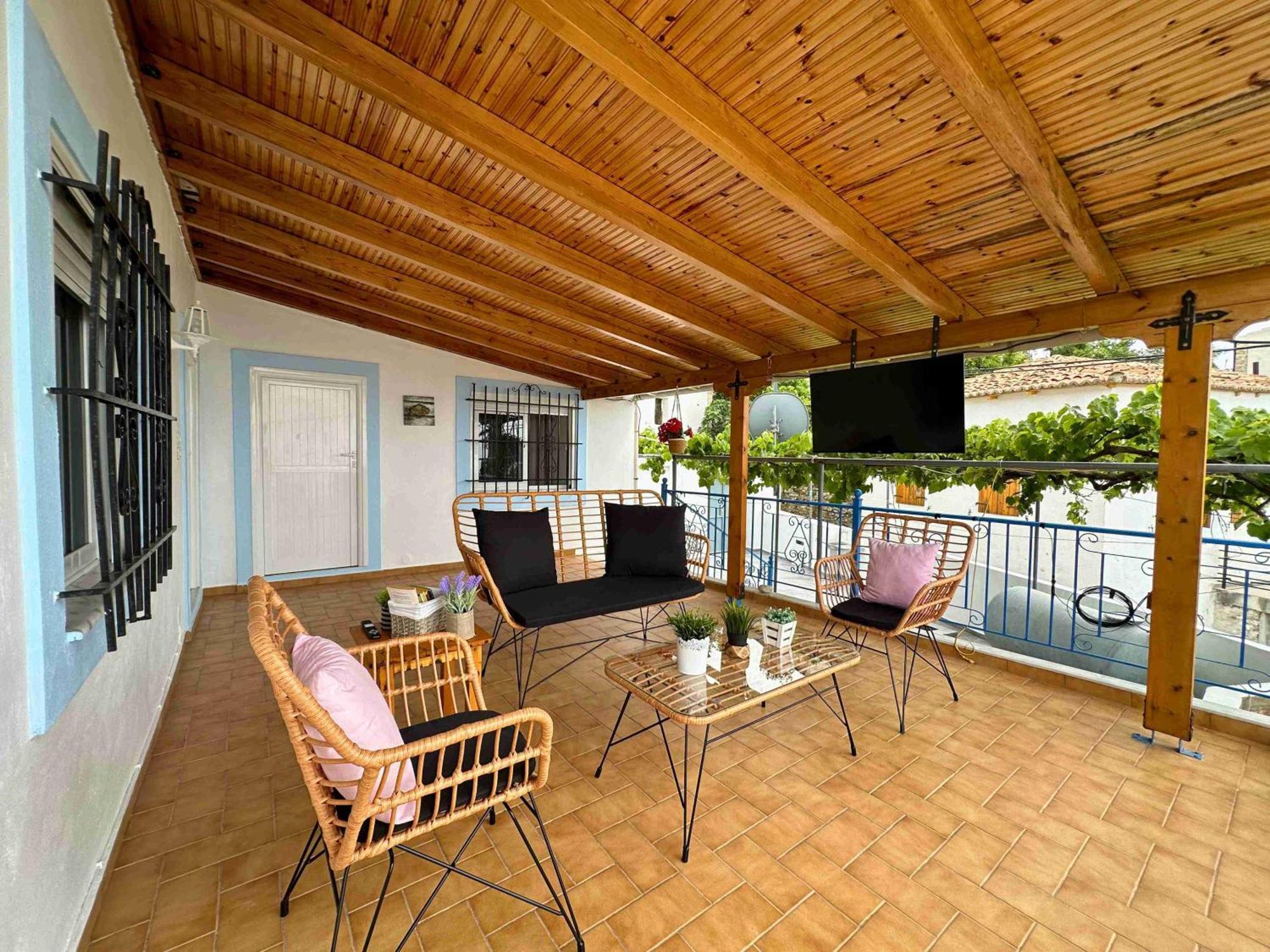 Вилла Kalderimi View House Дхерми Экстерьер фото